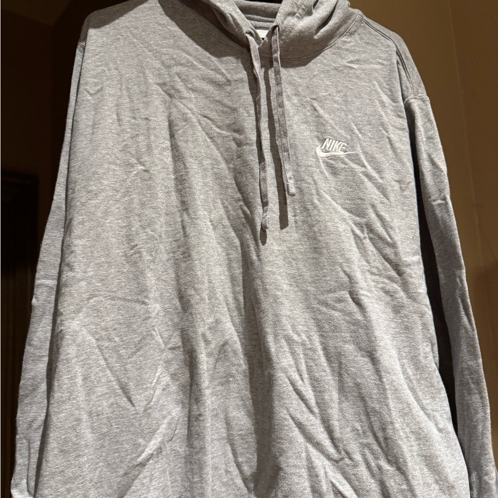 Nike Men's Gray Hoodie